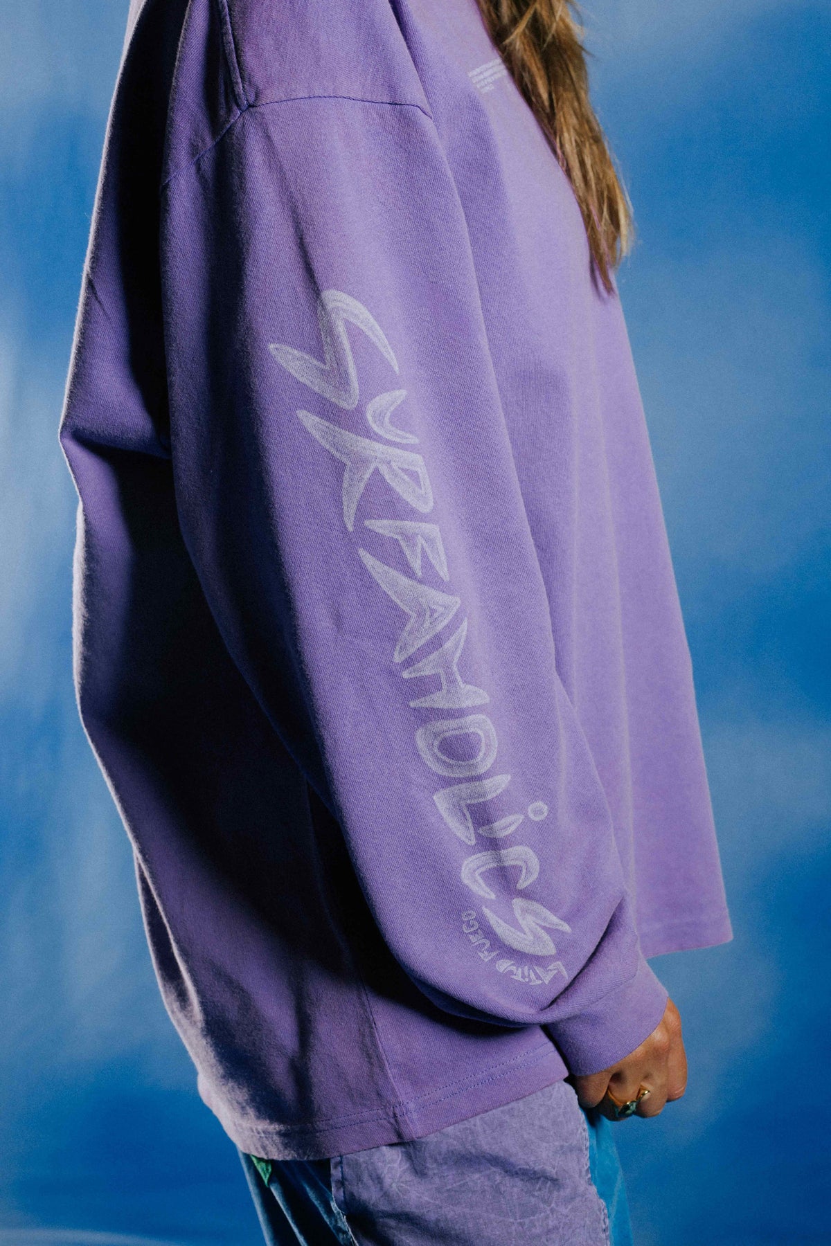 WS Longsleeve Surfaholics · Iris Bloom Fade Out