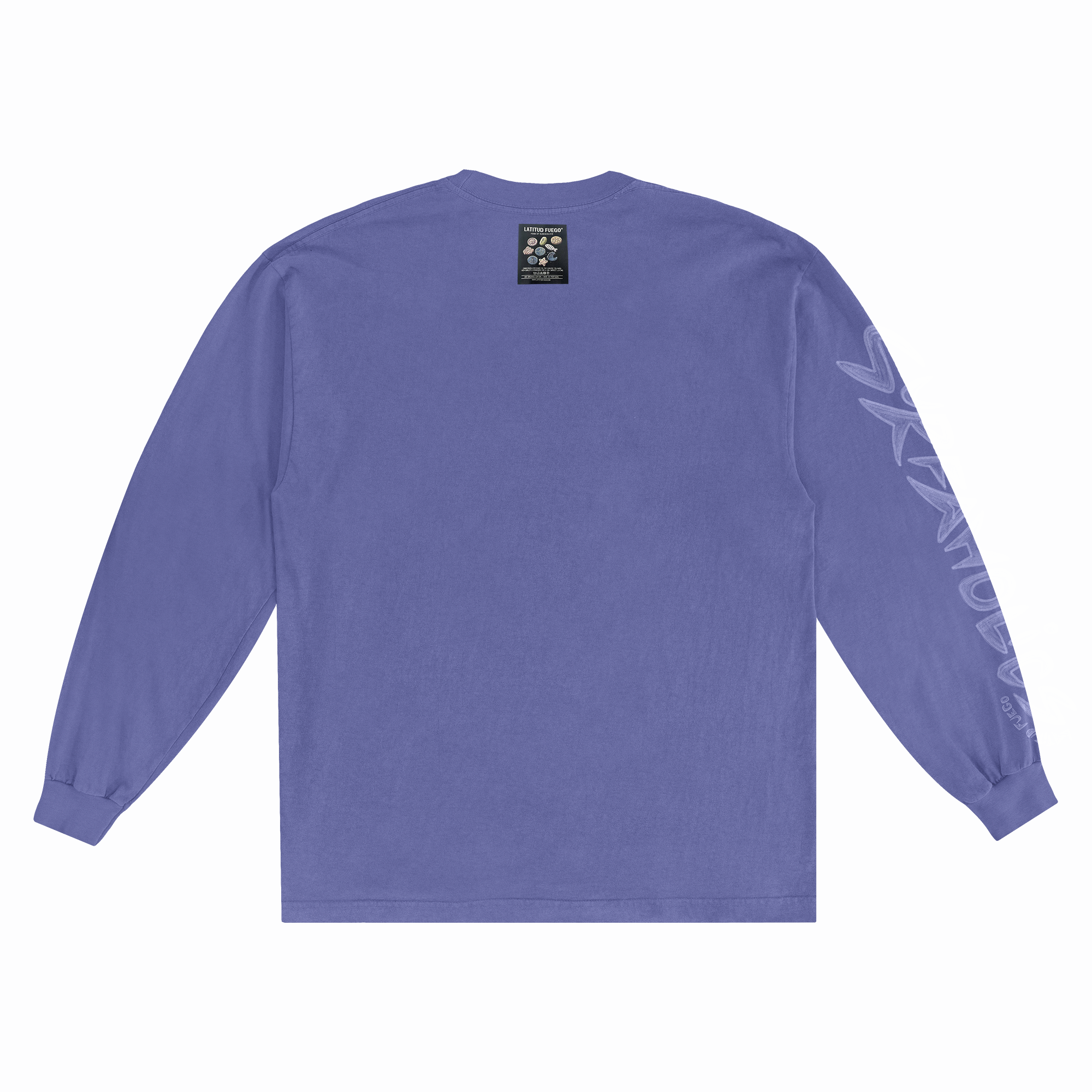 WS Longsleeve Surfaholics · Iris Bloom Fade Out