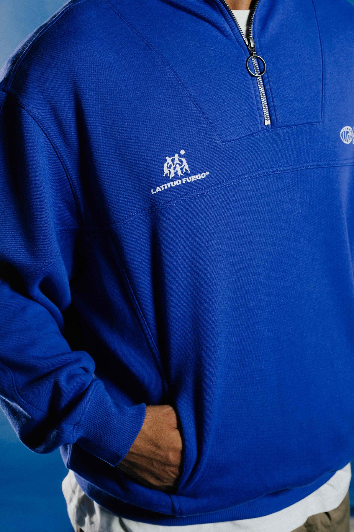 WS Vintage Zip Sweater · Klein