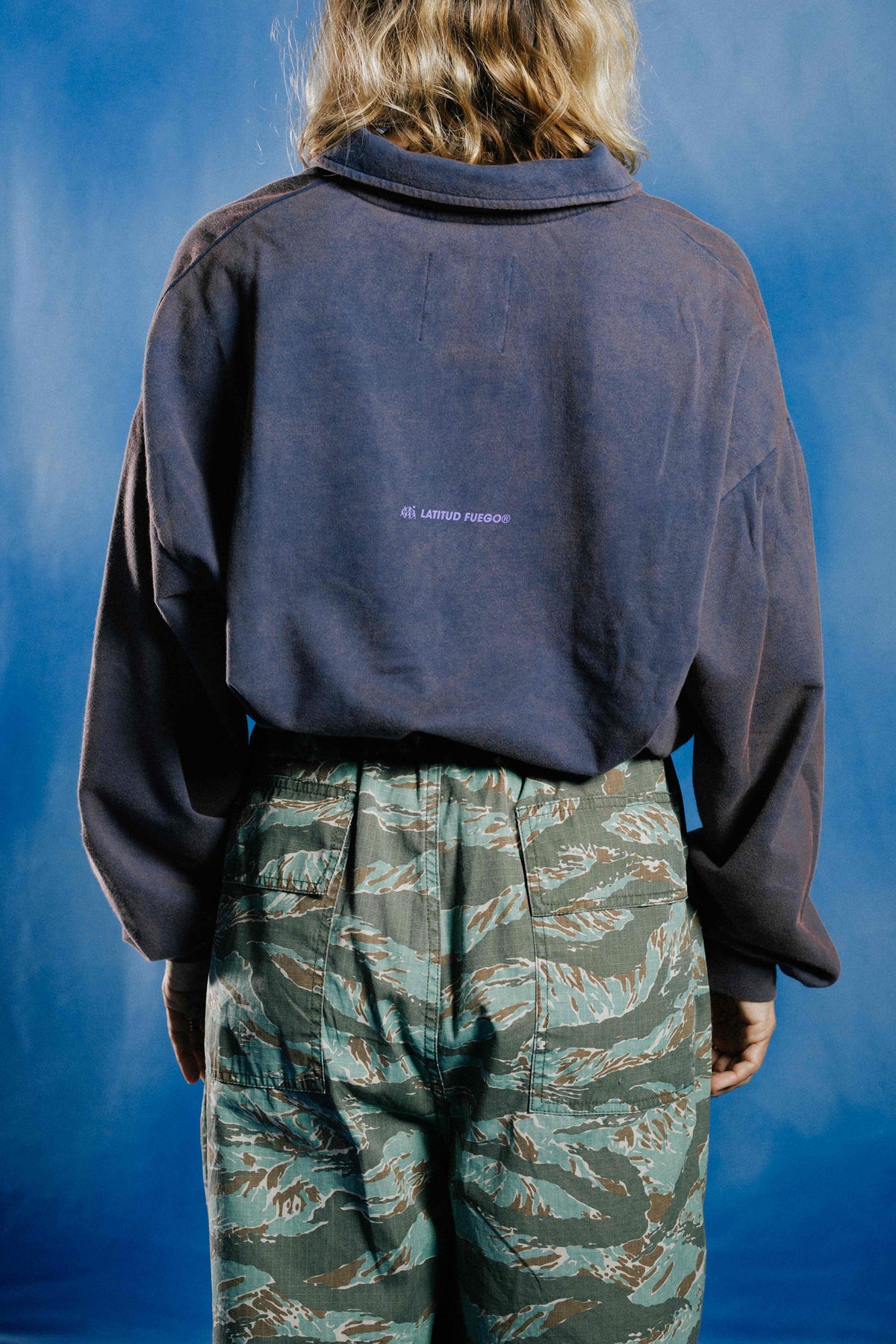 WS Polo Fleece Sweater · Faded Navy