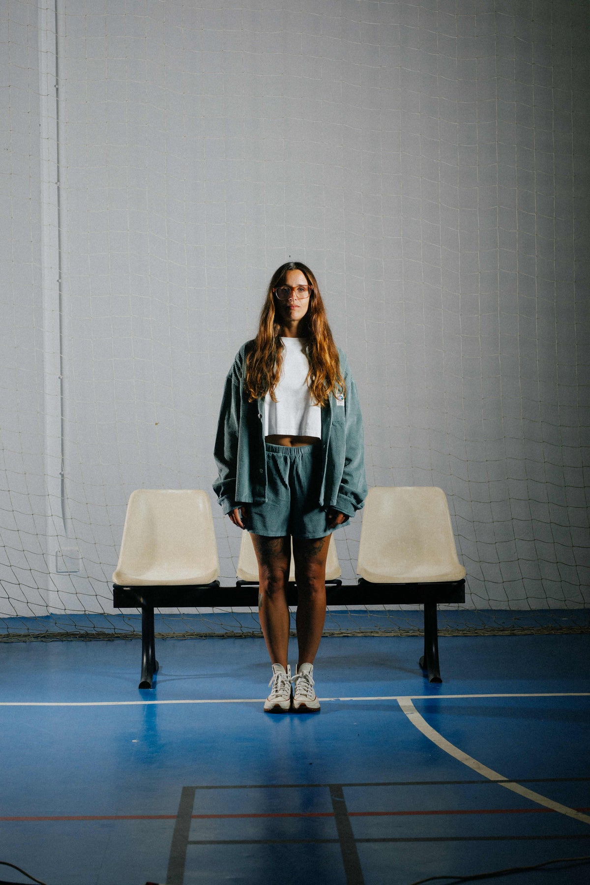 WS Corduroy Jacket · Faded Water Green