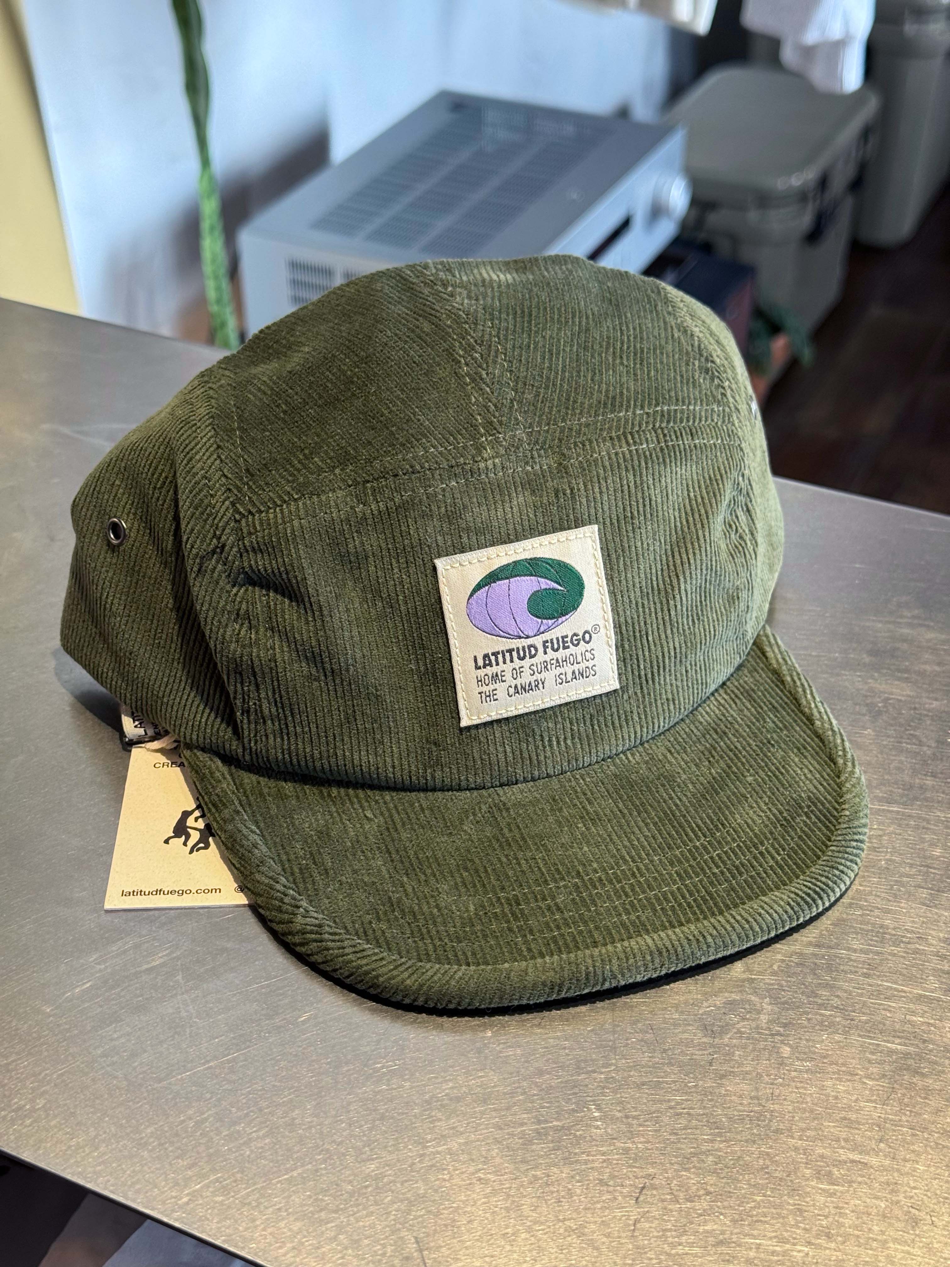 LF · WS World Corduroy Organic Cap · Green