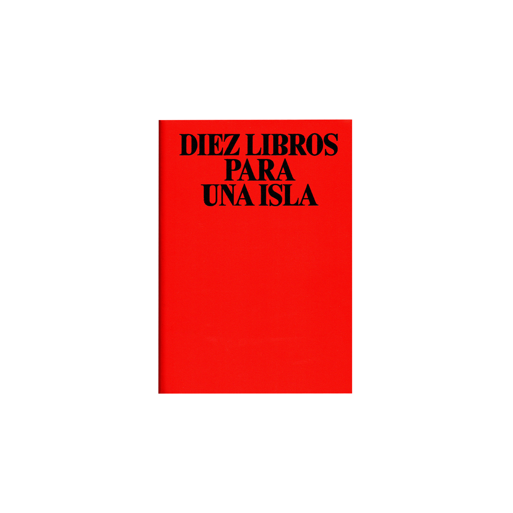 Diez libros para una isla.