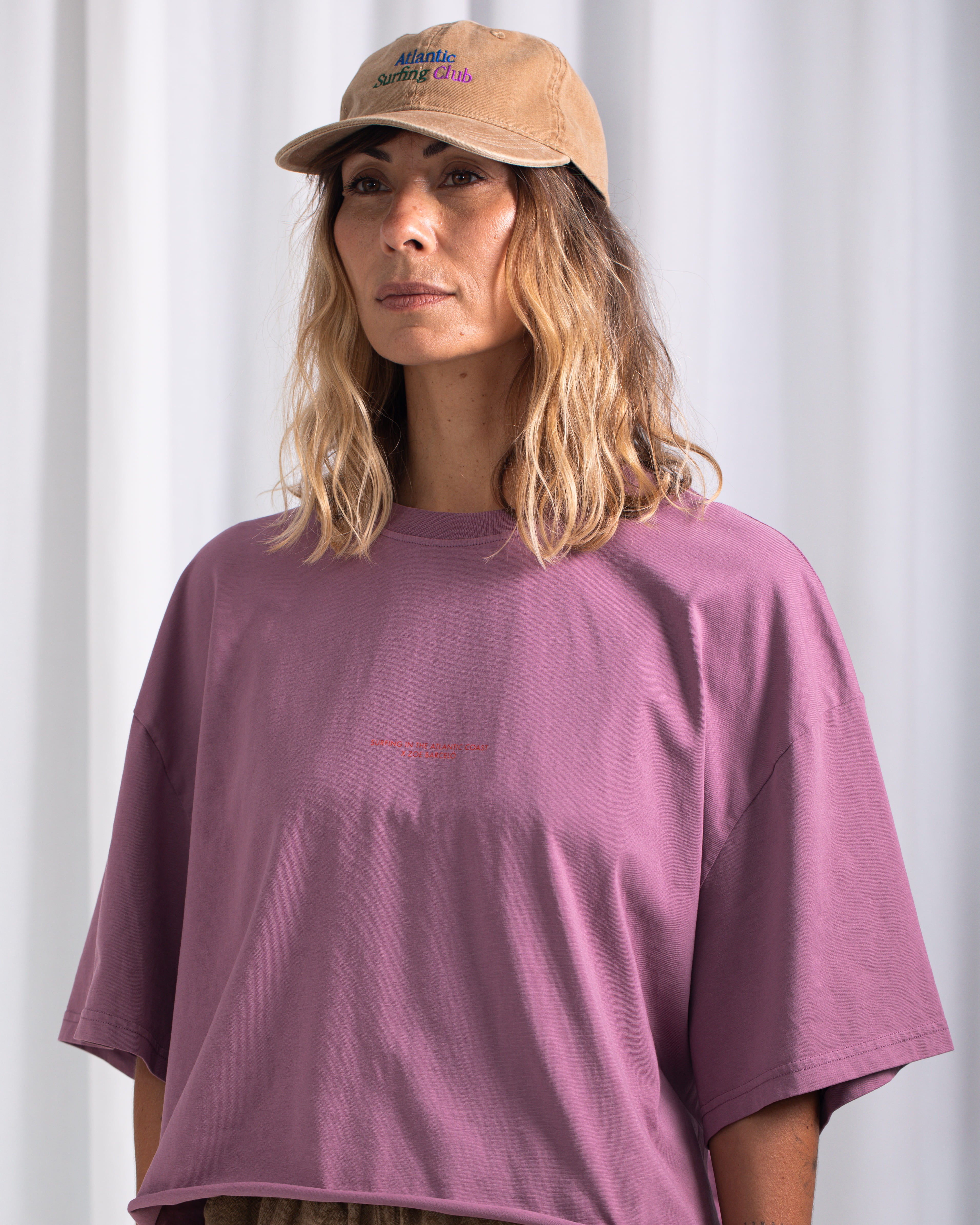 AC Les Longboards Crop T-shirt · Açaí