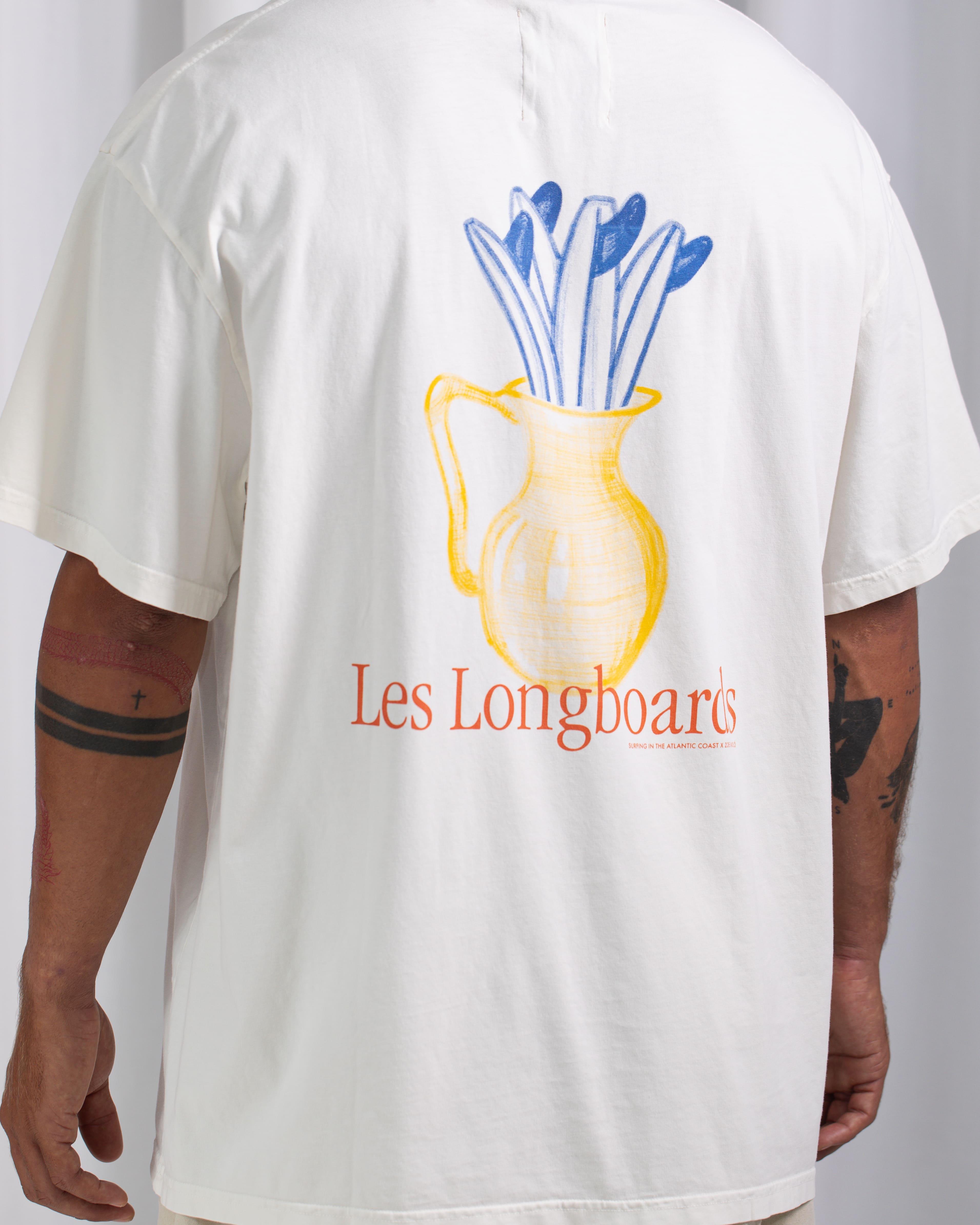 AC Les Longboards T-shirt · Ecru