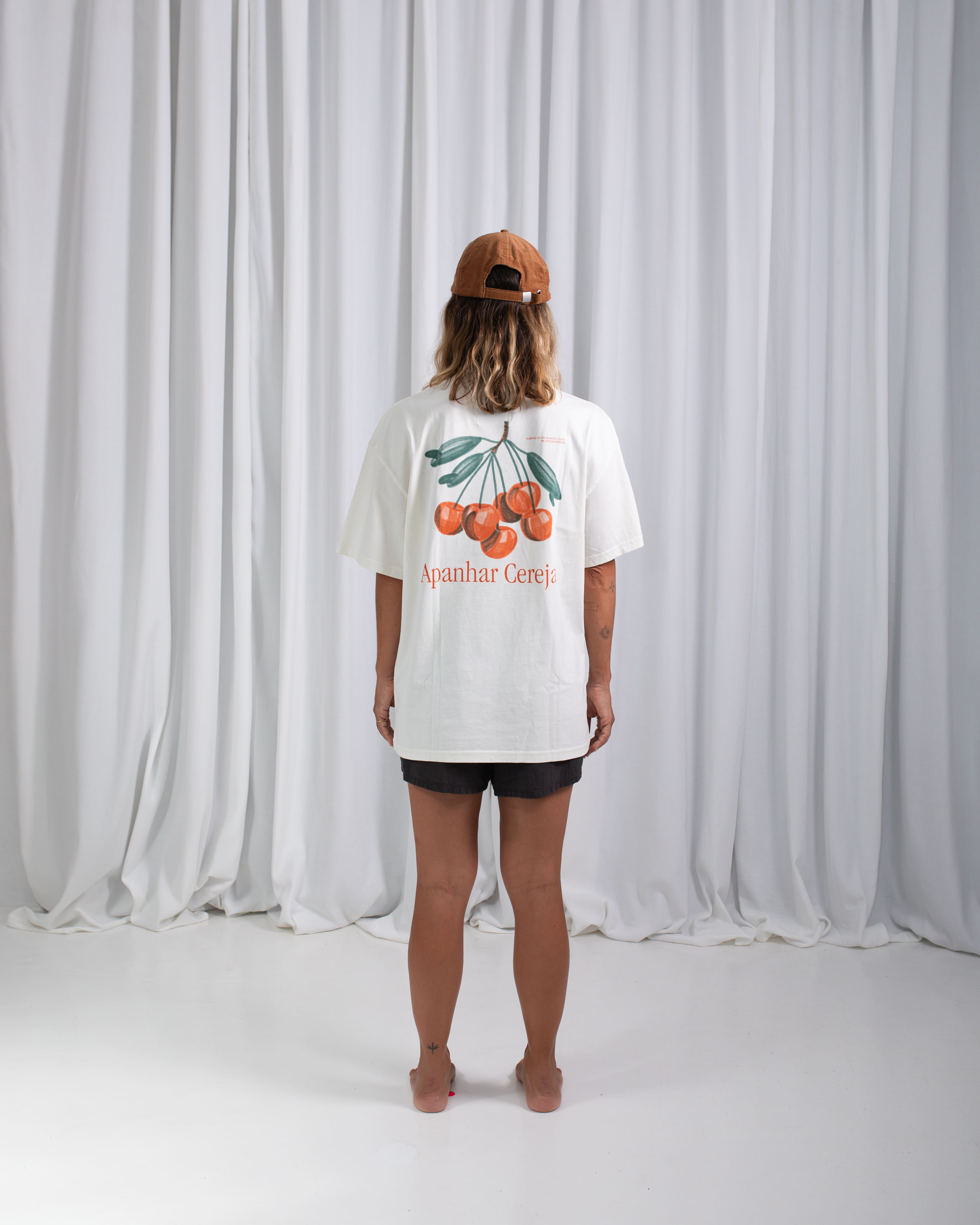 AC Cherries T-shirt · Ecru