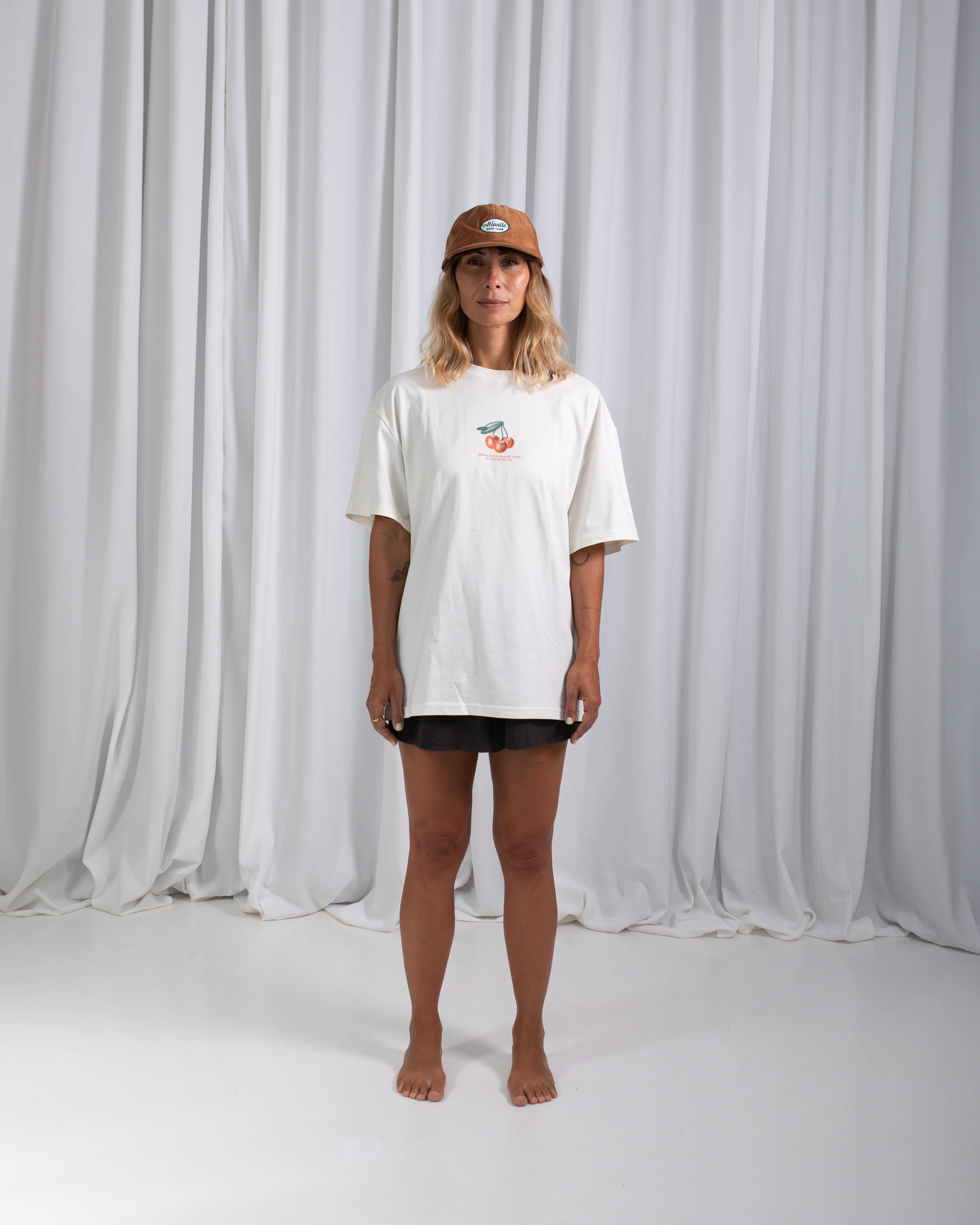 AC Cherries T-shirt · Ecru