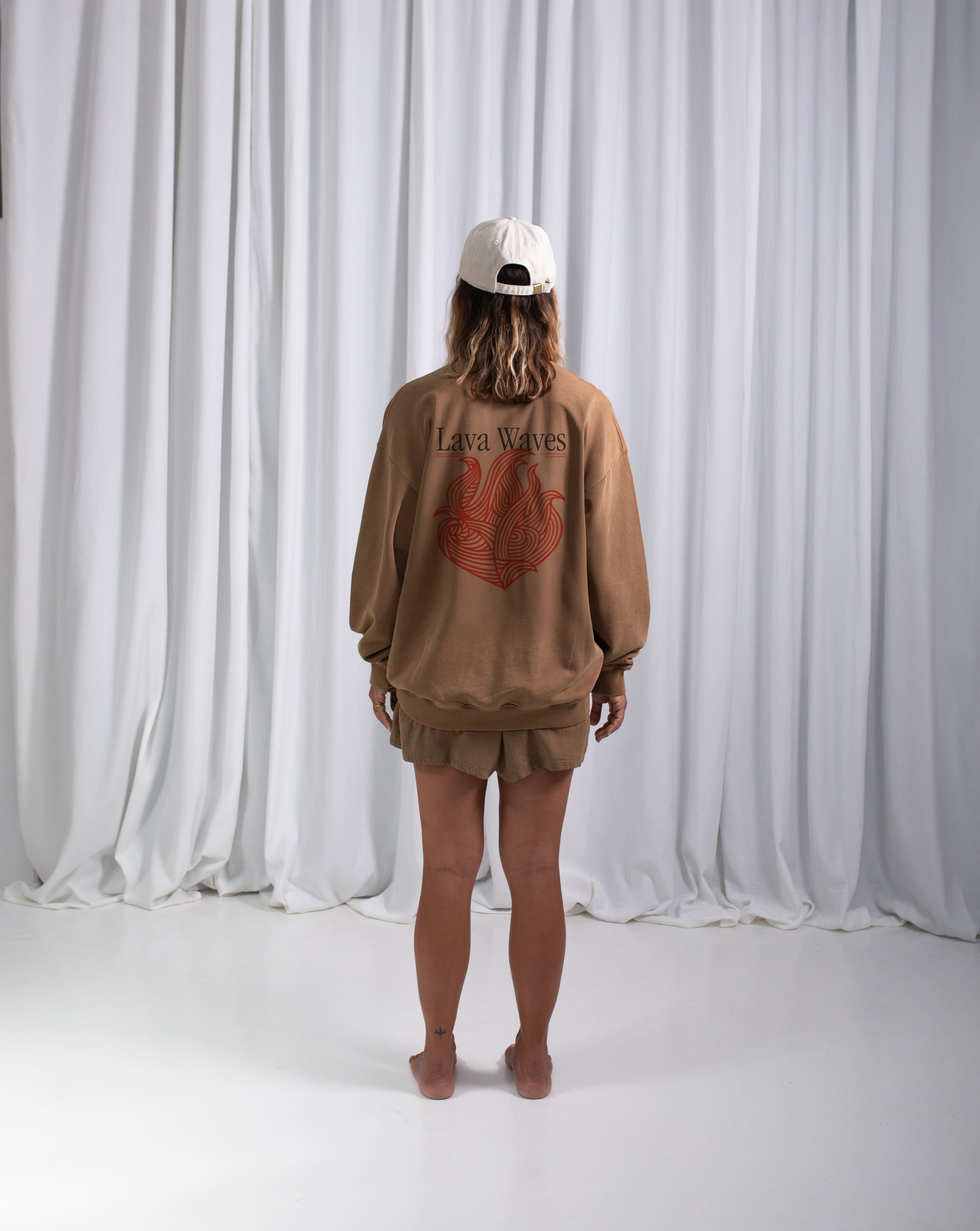 LW Flames Crew Neck Sweater · Barro