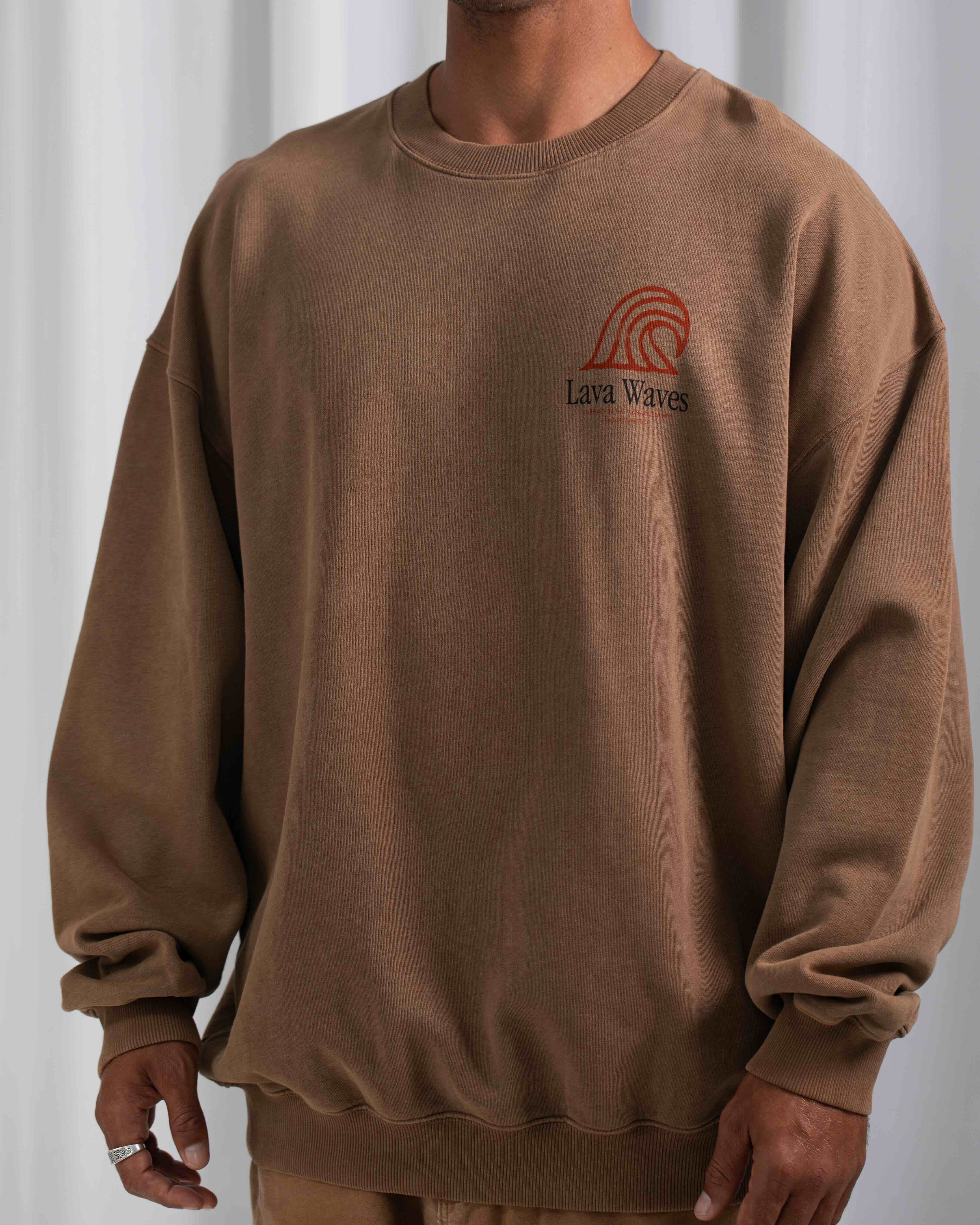 LW Flames Crew Neck Sweater · Barro