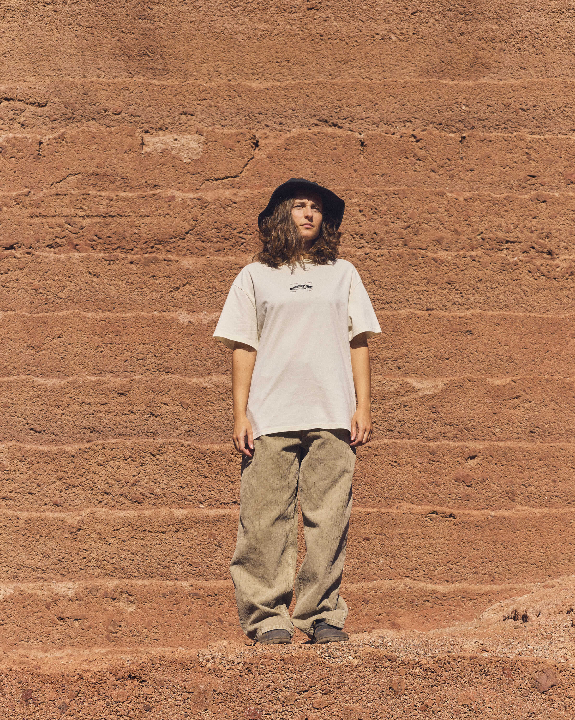 LF · FN Volcanes T-Shirt · Ecru