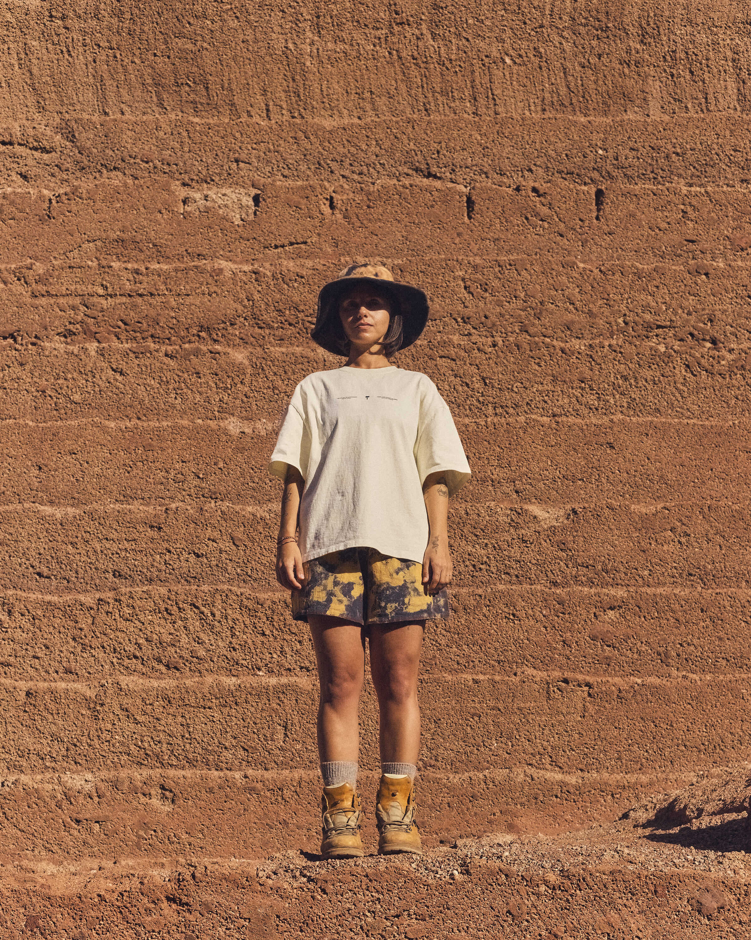 FN Palmera Mid T-Shirt · Ecru