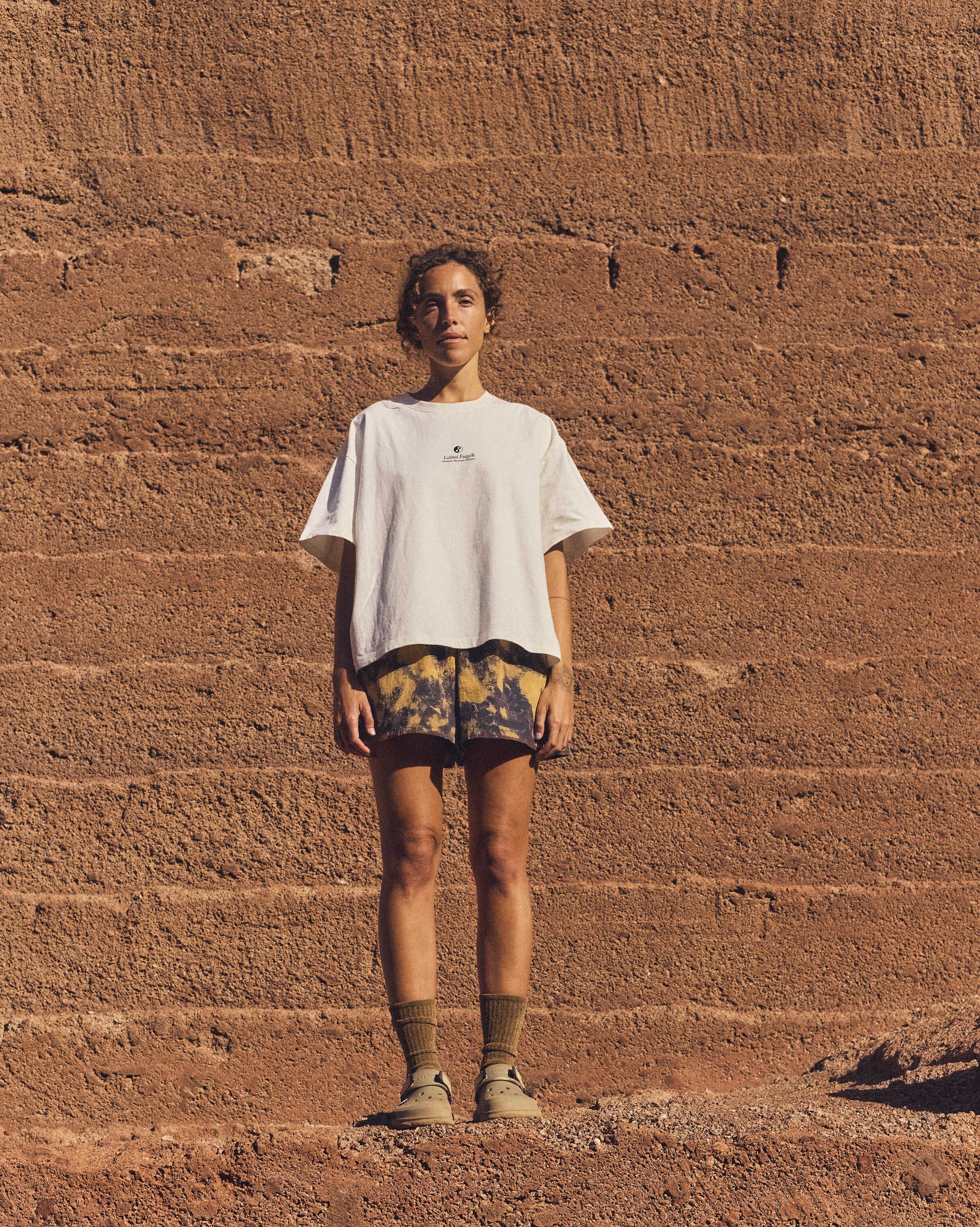 FN Yin Yang Mid T-Shirt · Ecru
