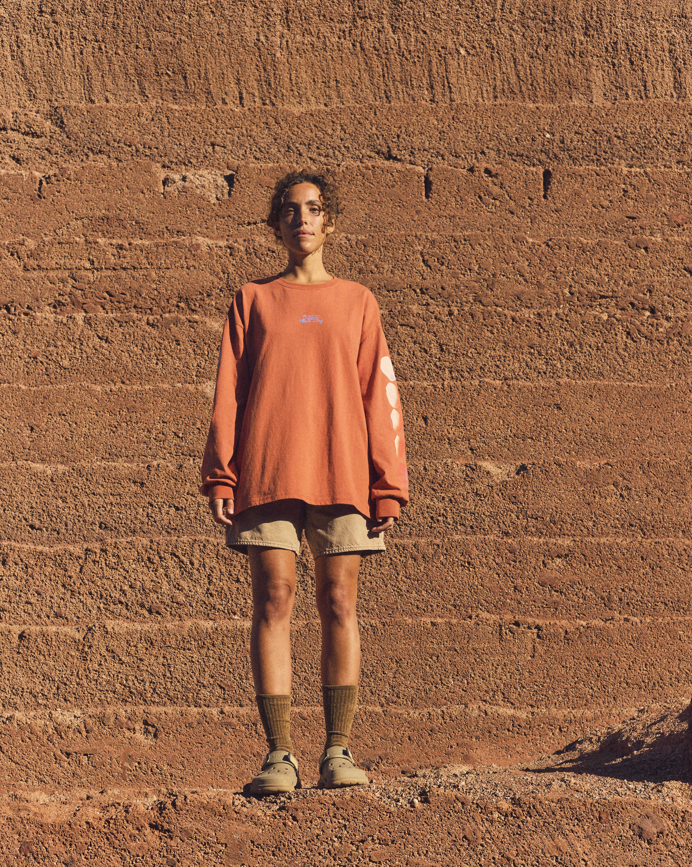 LF · FN Longsleeve Wave · Roasted Orange