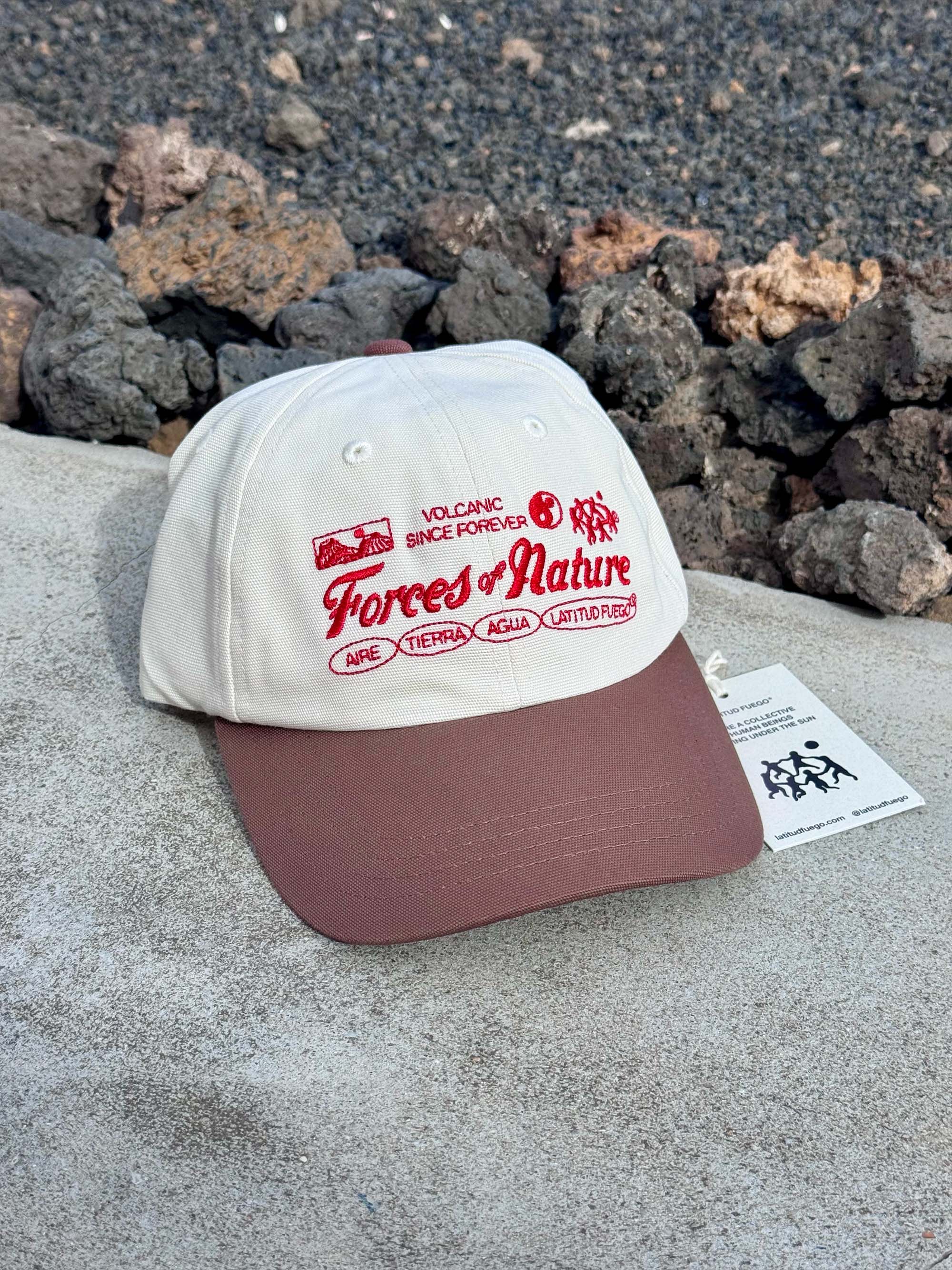 FN Forces of Nature Duo Cap · Ecru / brown