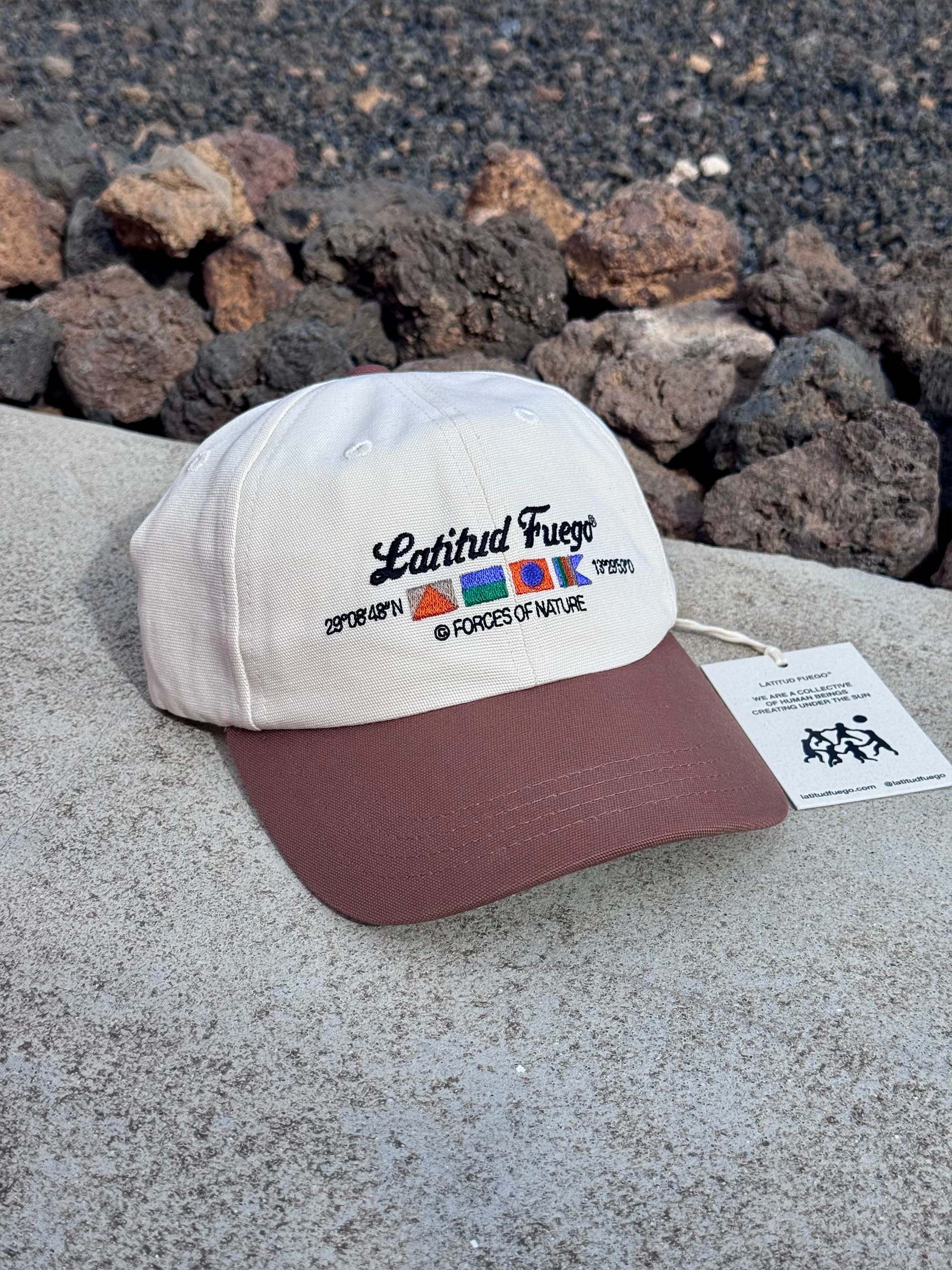 FN Banderas Duo Cap · Ecru / brown