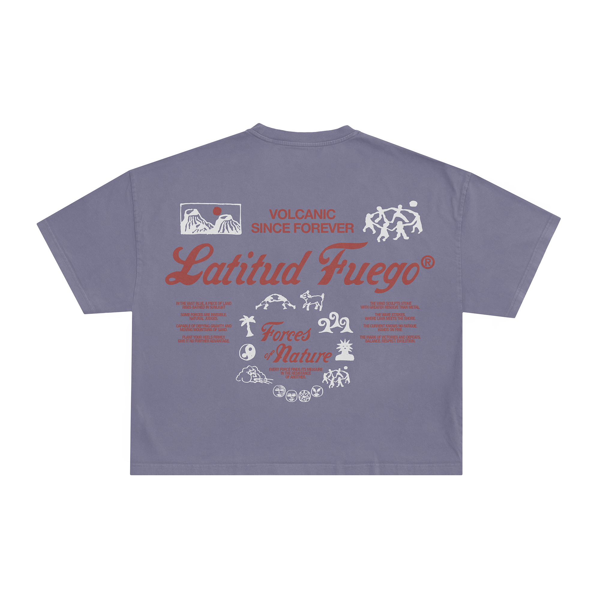 FN Talisman Crop T-Shirt · Purple