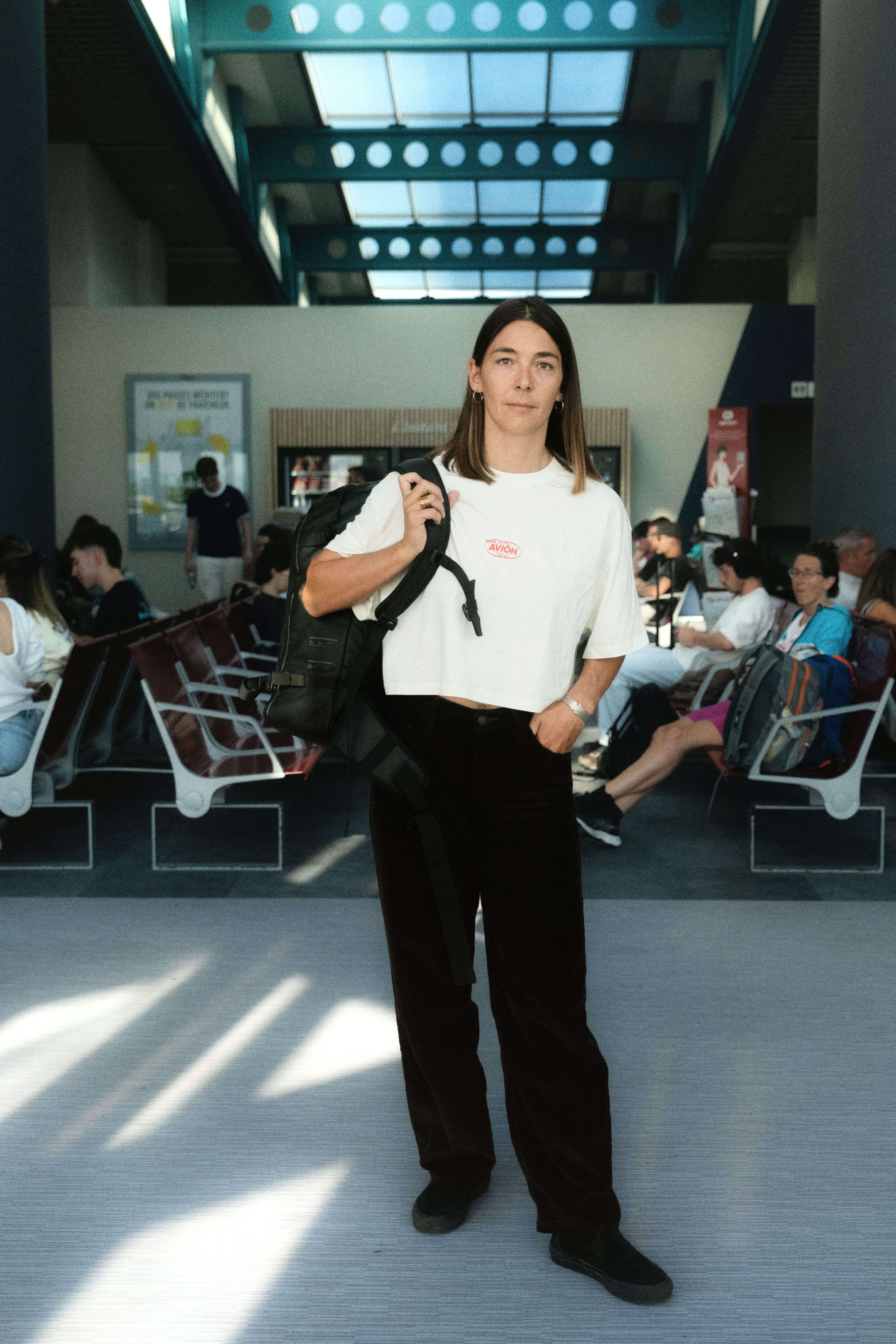 GZ Modo Avión Crop T-shirt · White