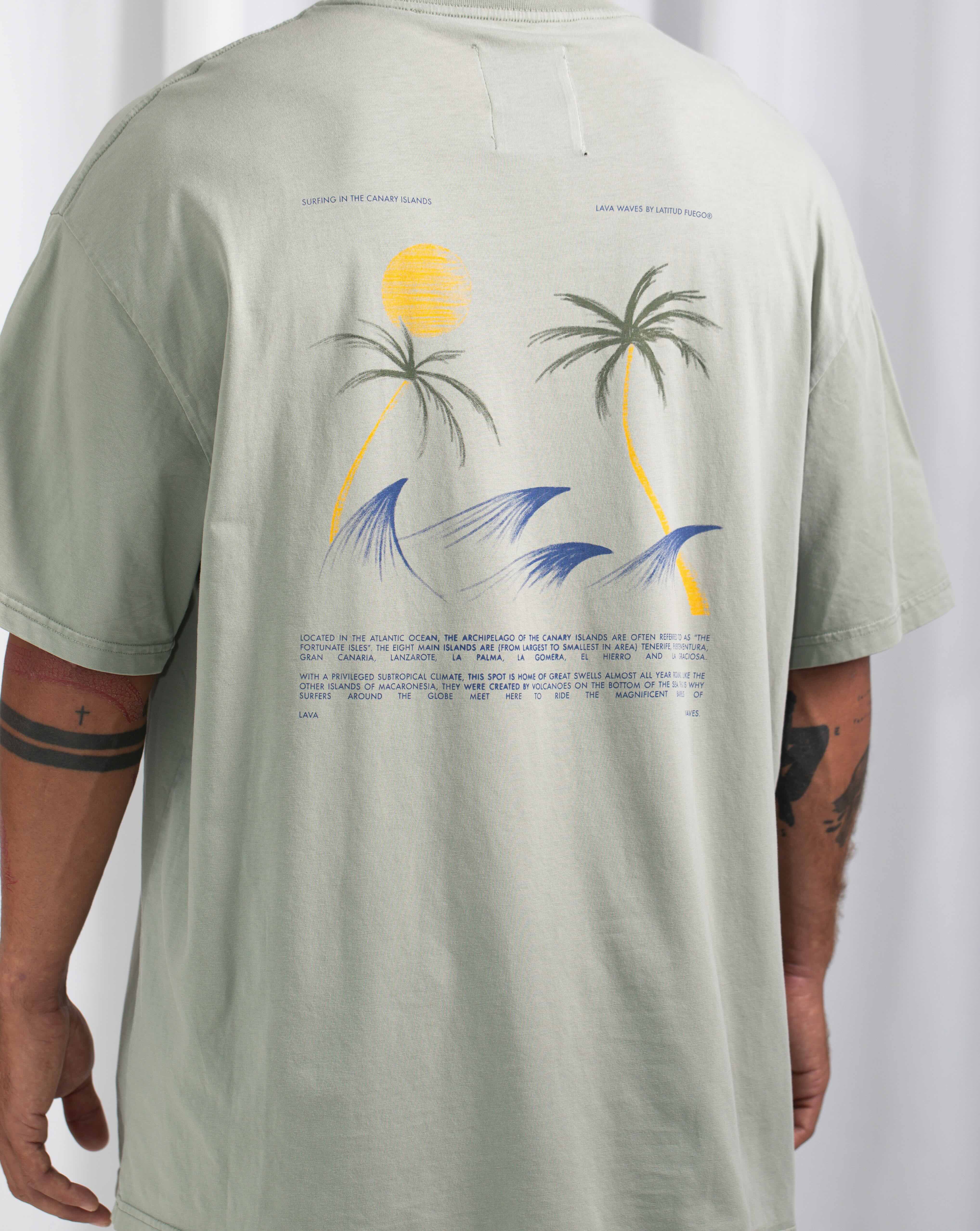 LW Palms T-shirt · Sage