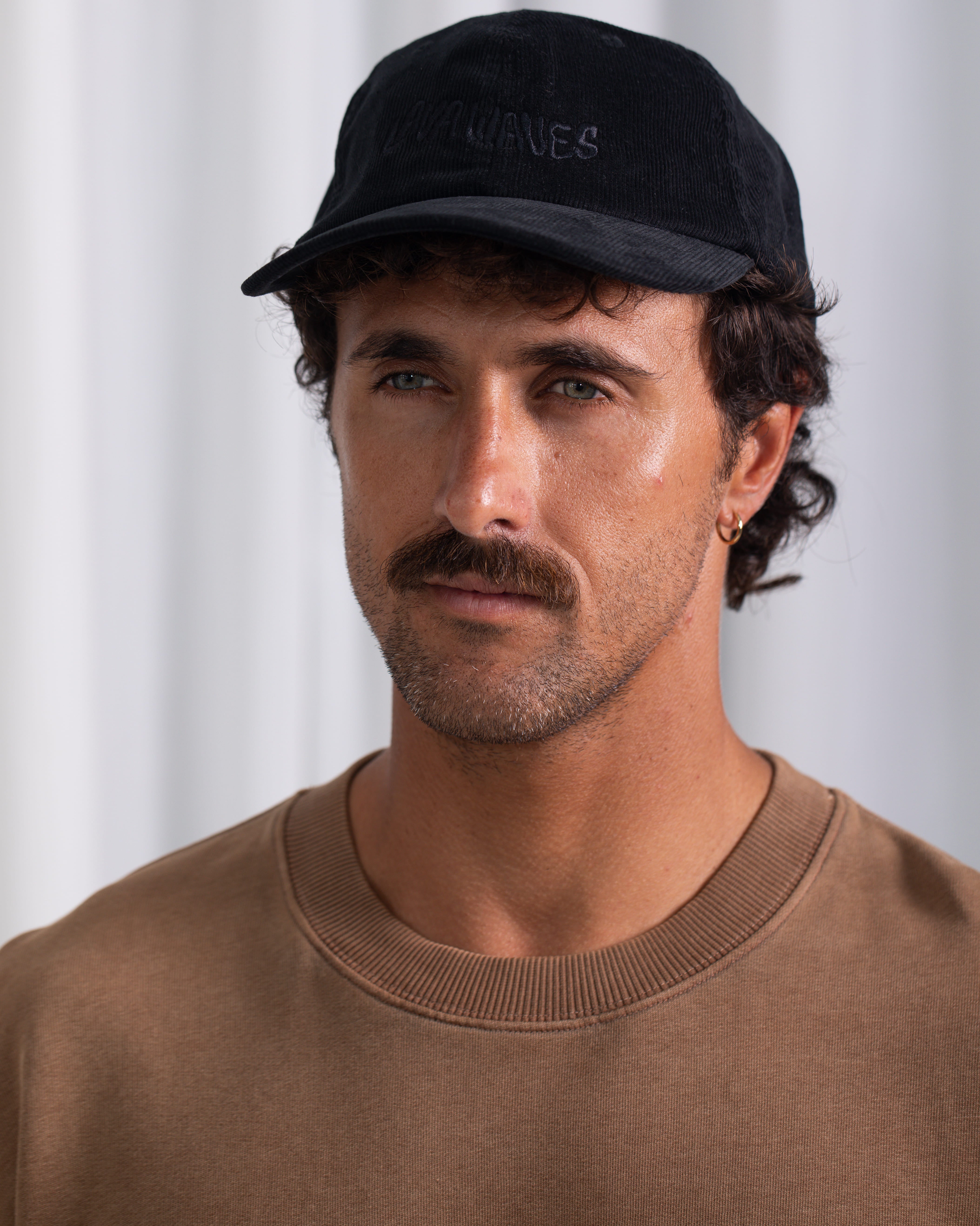 LW Lava Waves Cap · Black