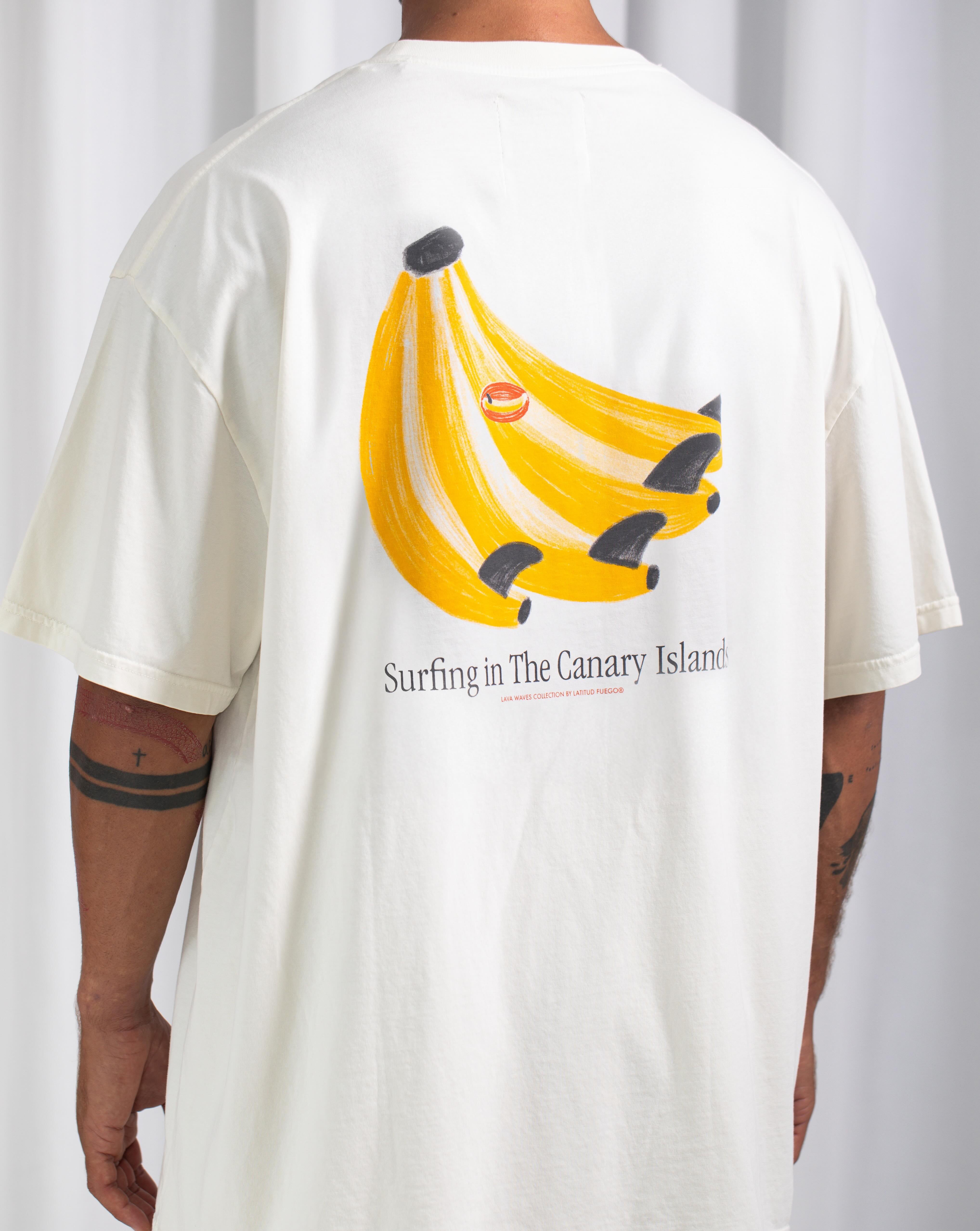 LW Plátanos T-shirt · Ecru