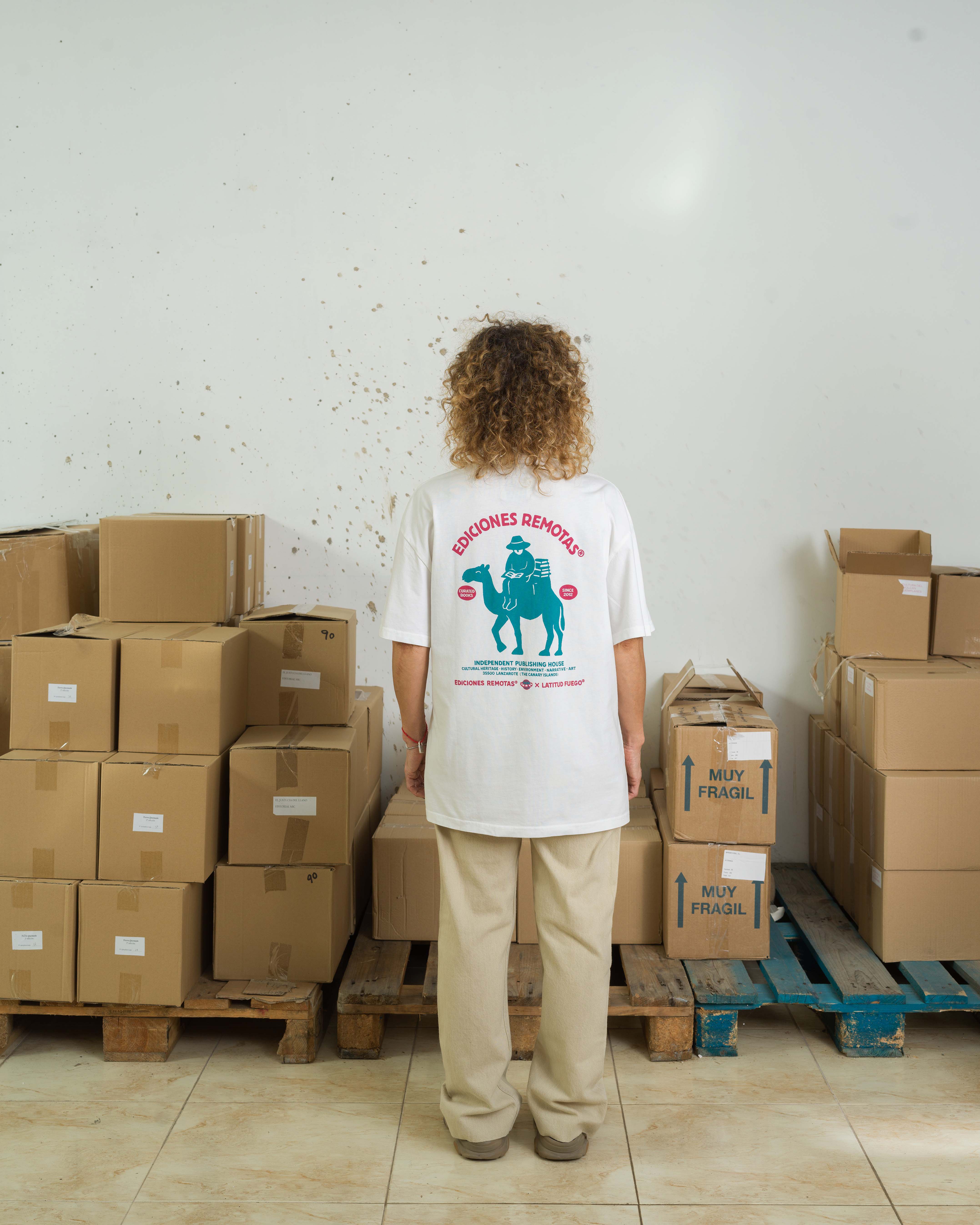 ED Ediciones Remotas T-shirt · White