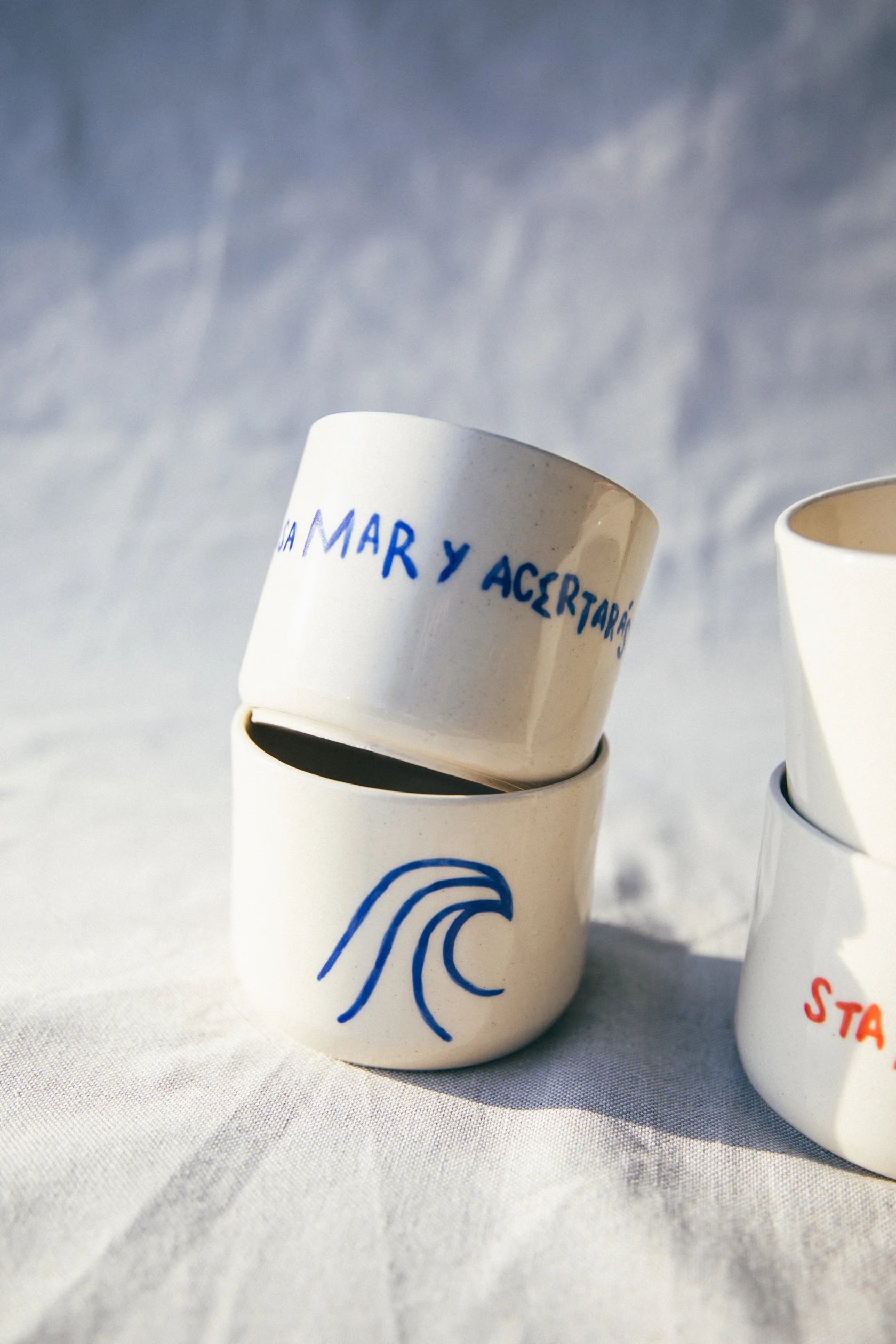 TAZA PIENSA MAR by Luz Ceramics