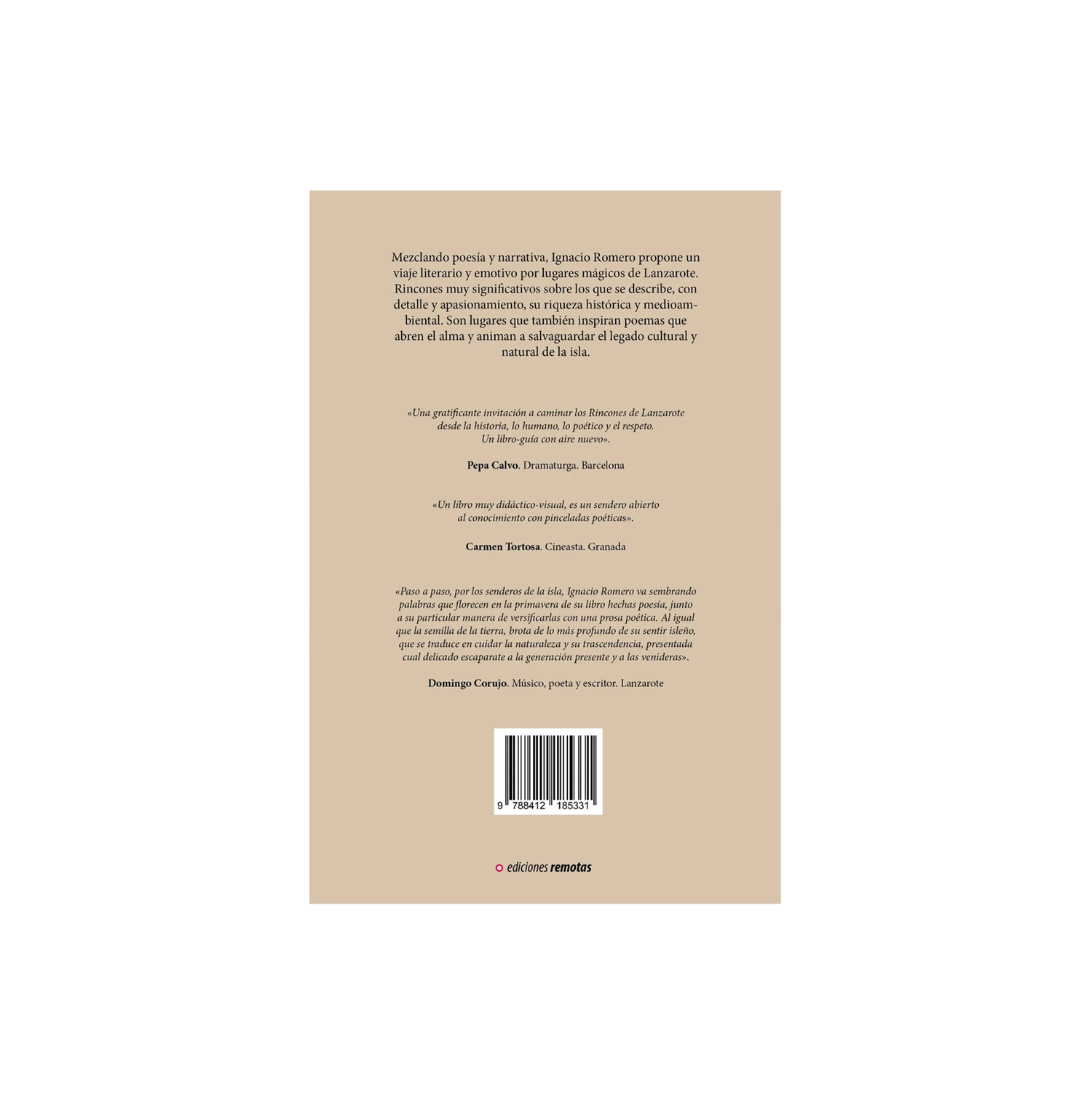 Rincones de Lanzarote. Geografía y poesía.