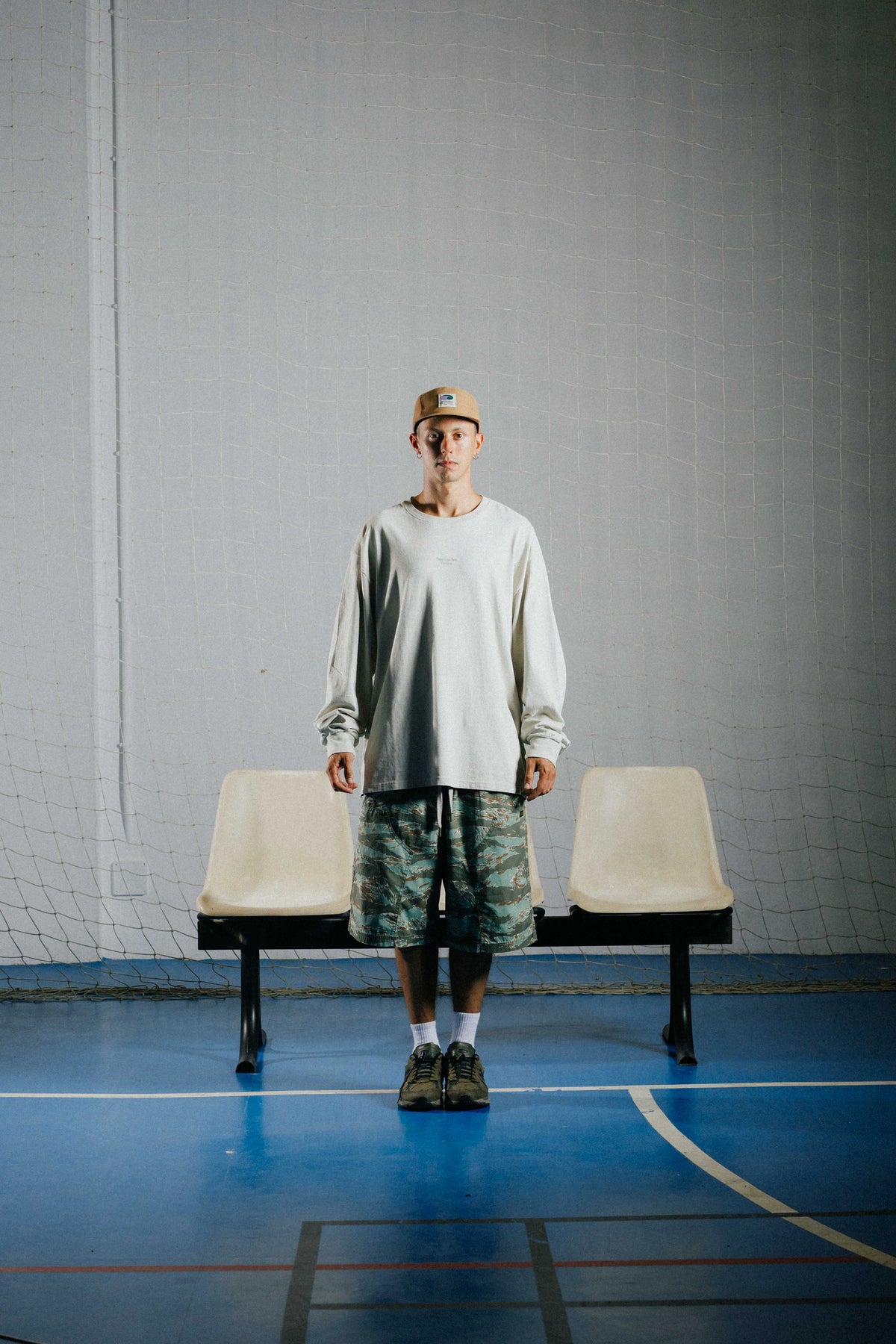 WS Longsleeve Fuego · Bone grey