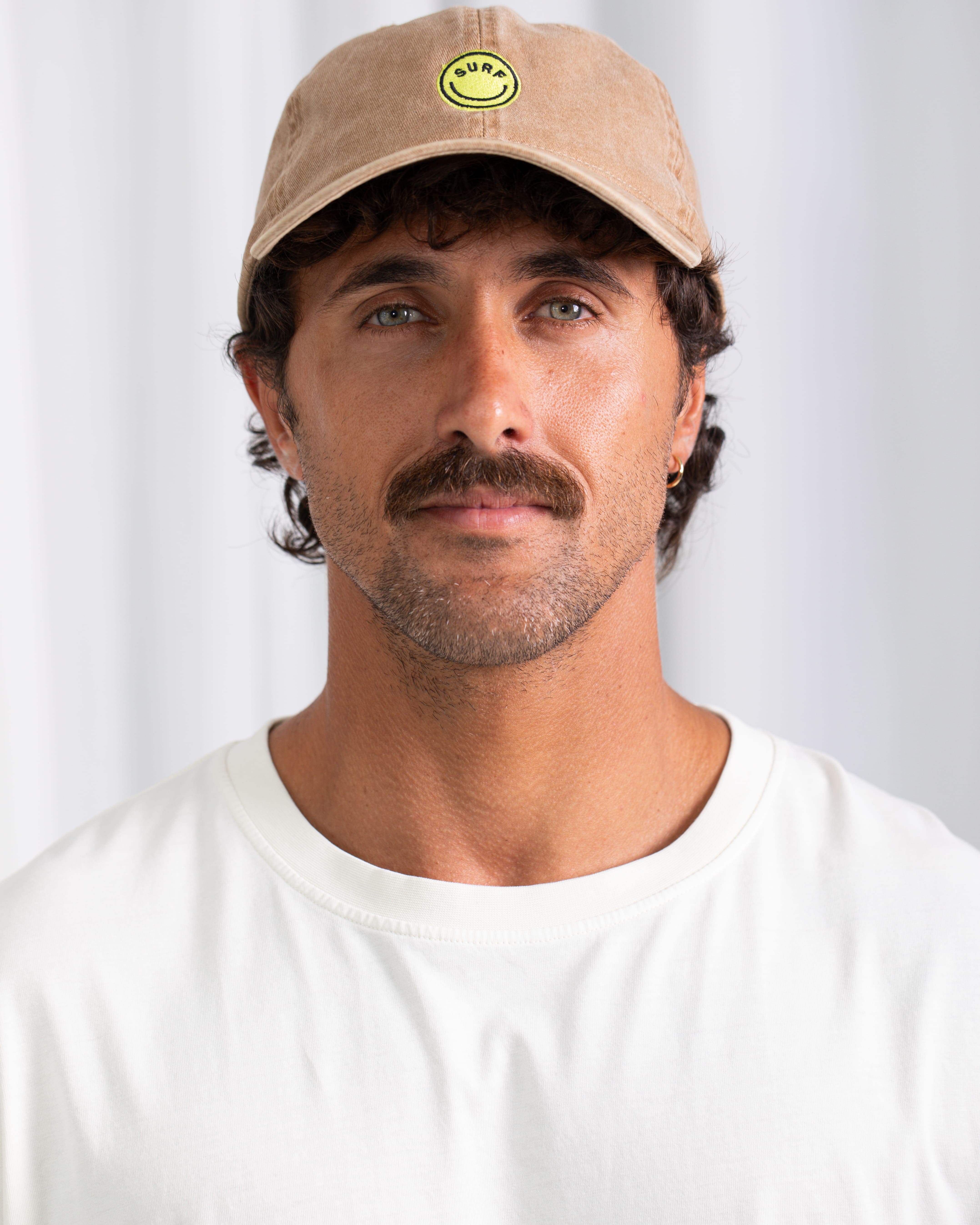 WS Smiley Cap · Camel
