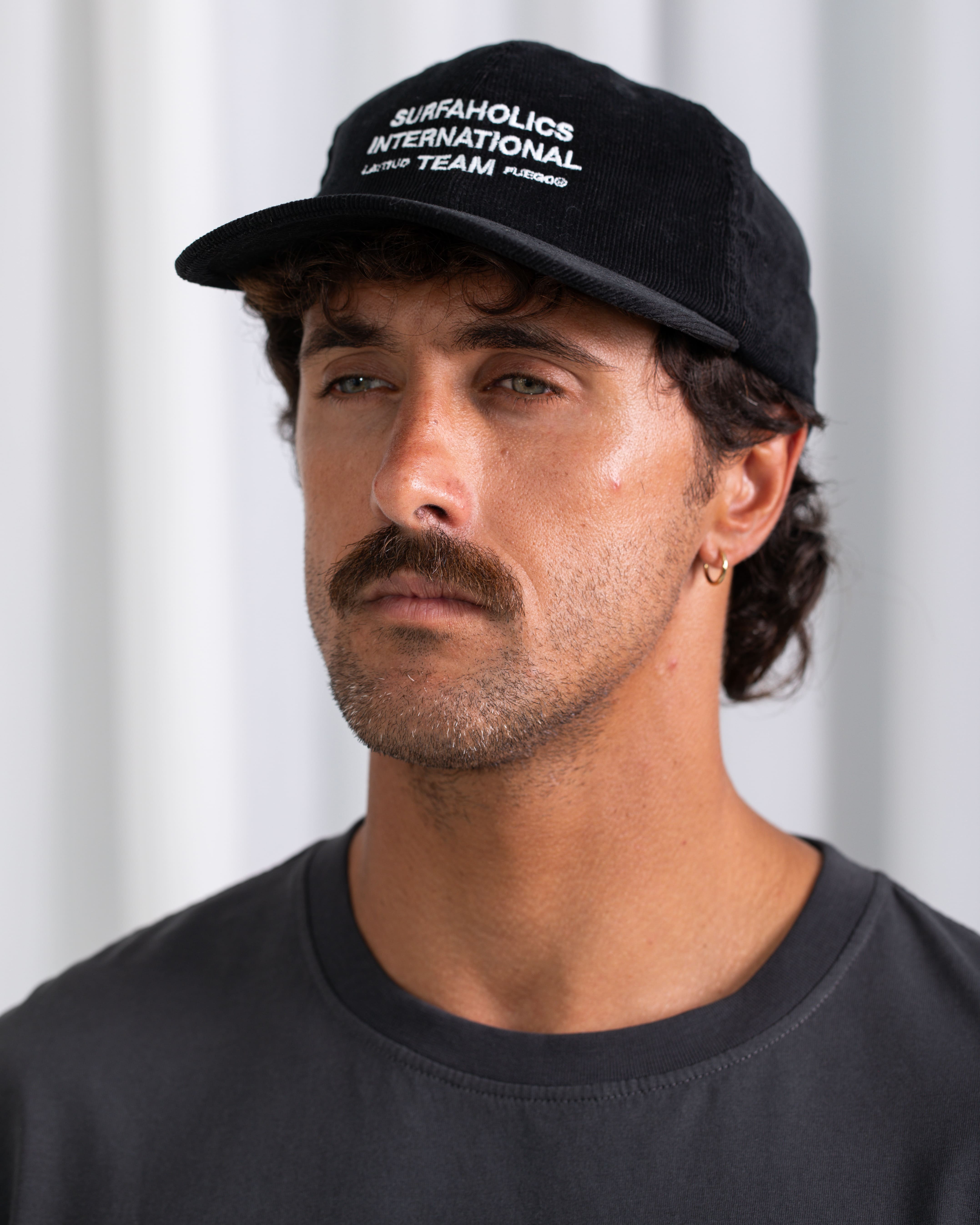 WS Team Corduroy Cap · Black