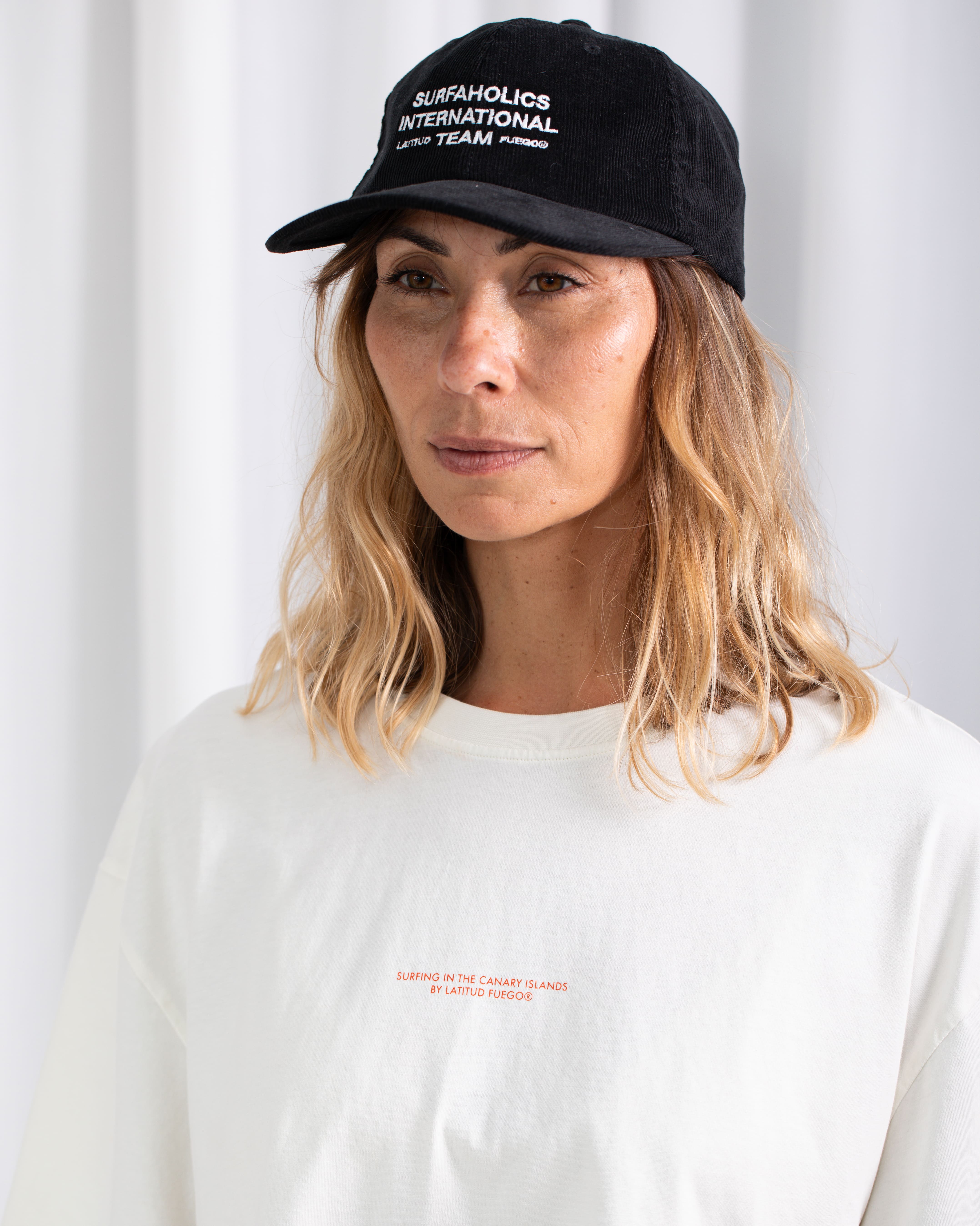 WS Team Corduroy Cap · Black