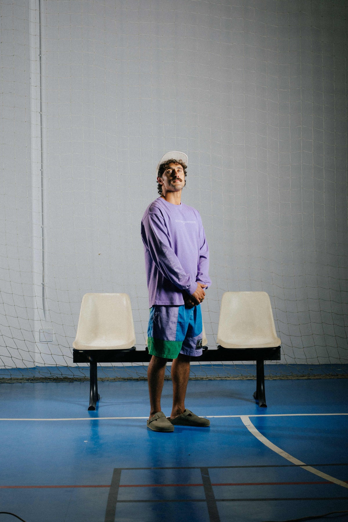 WS Longsleeve Surfaholics · Iris Bloom Fade Out