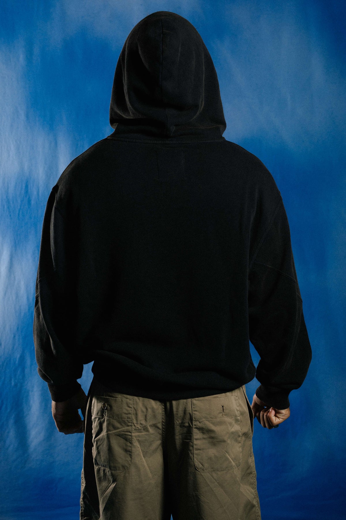 WS Hoodie Zip International · Faded Black