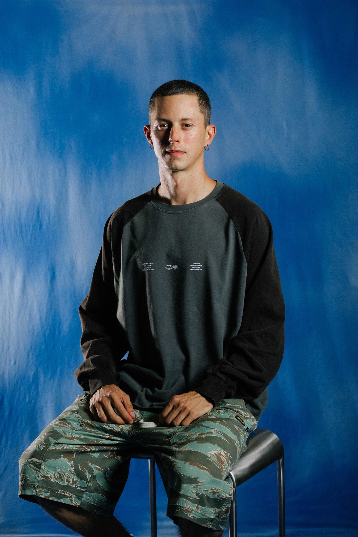 WS Ranglan Longsleeve · Black / Grey