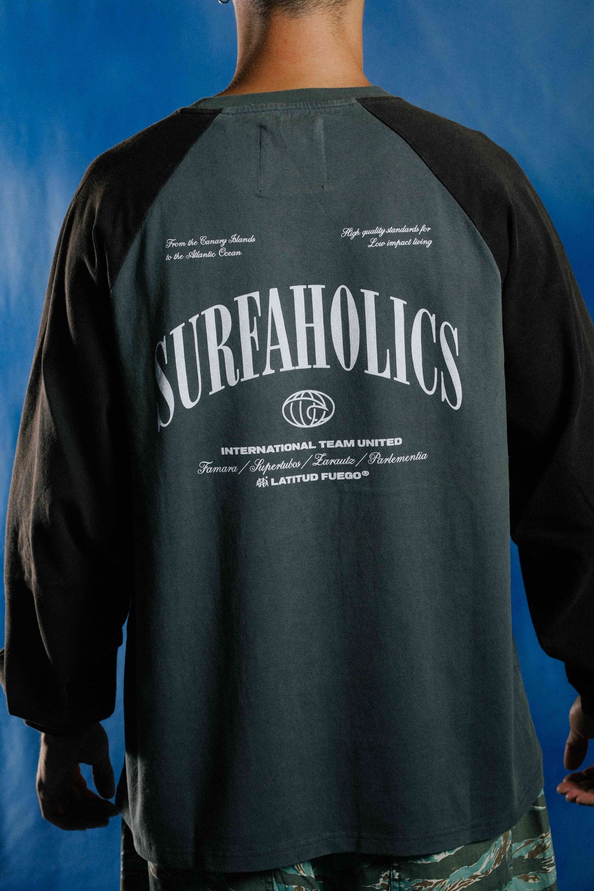 WS Ranglan Longsleeve · Black / Grey