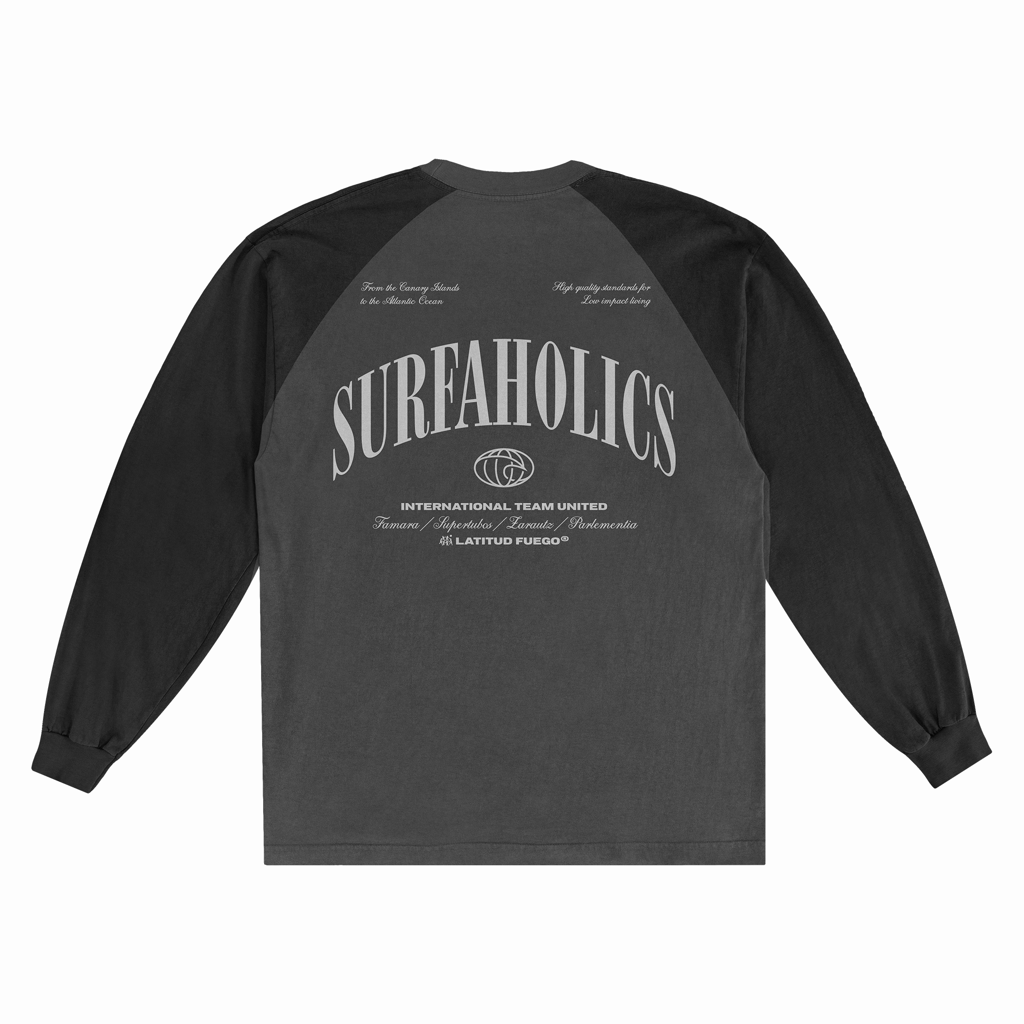 WS Ranglan Longsleeve · Black / Grey