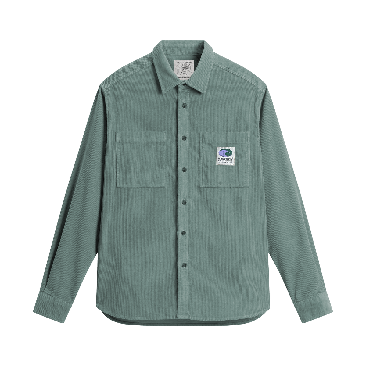 WS Corduroy Jacket · Faded Water Green